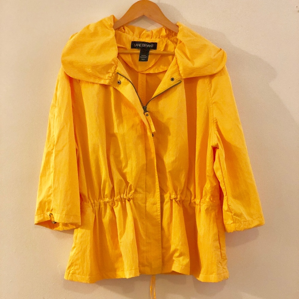 PRICE DROP! Lane Bryant Yellow Coat